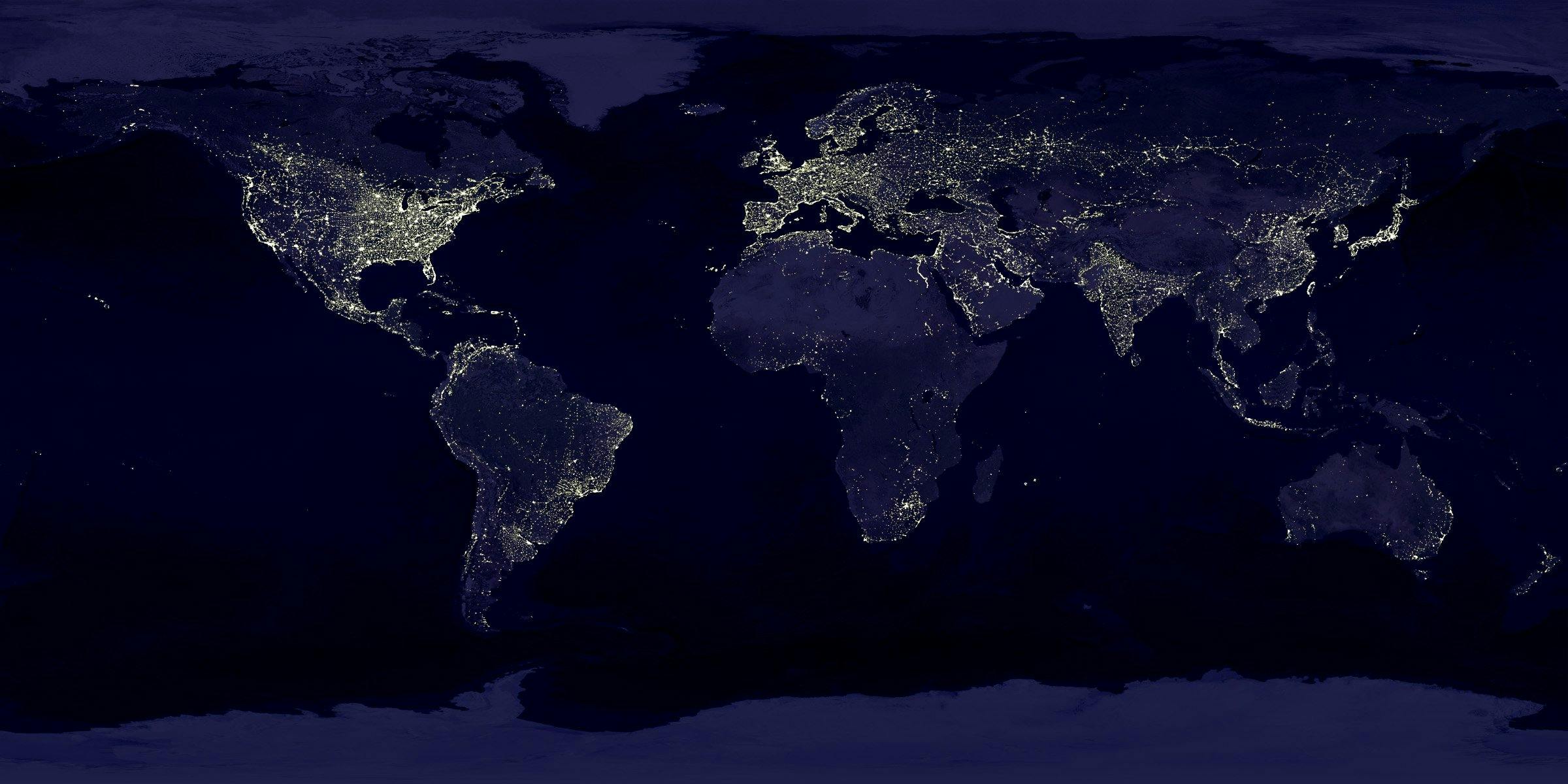 placeholder image showing a globe map